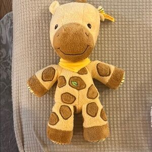 Steiff Charming Brown and Yellow Giraffe Plush Toy